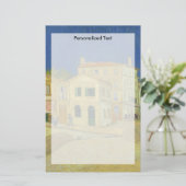 ゴッホ|黄色い家| 1888年 便箋 (スタンド正面)