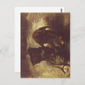 ゴッホ、Incent Willem van Stilleben、Ein Paar Schuh ポストカード (正面/裏面)