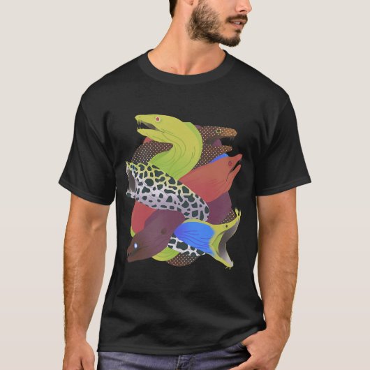 ゴツいウツボ Tシャツ (正面)