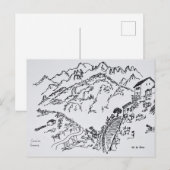 ゴツゴツなバルダスコ | Corsica，フランス ポストカード (正面/裏面)