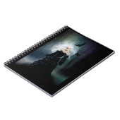 ゴティック・ラヴェンスの森の女性ブラック ノートブック (左側)