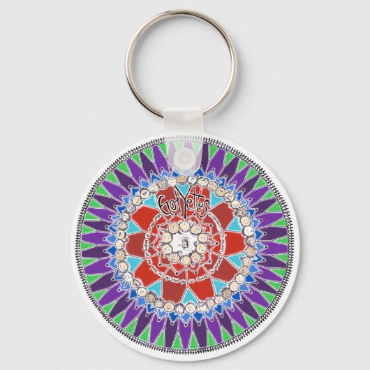 ゴティットキーチェーン キーホルダー (正面)