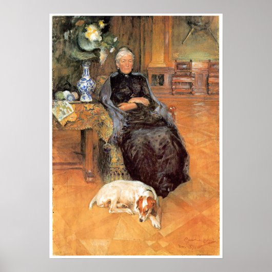 ゴティルダ・フュルステンベルクの肖像 ポスター (正面)