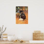 ゴティルダ・フュルステンベルクの肖像 ポスター (キッチン)