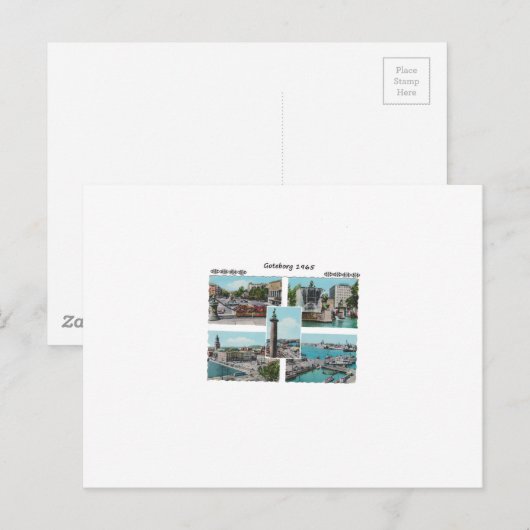 ゴテボー1965 ポストカード (正面/裏面)