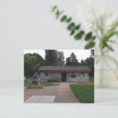 ゴテ表現ボグネブラスカ州ポニー駅 ポストカード (スタンド正面)