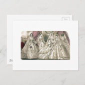 ゴディーズレディースブックビクトリアンファッションプレートウェディン ポストカード (正面/裏面)