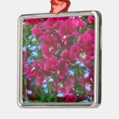 ゴデティアとロベリアの贈り物 メタルオーナメント (左)