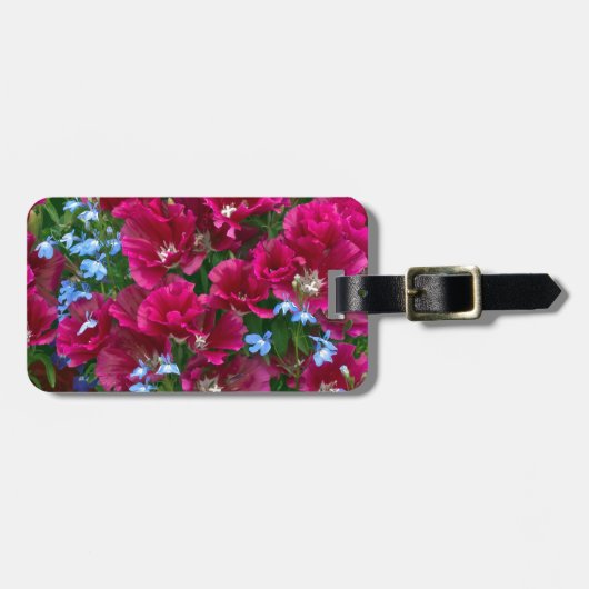 ゴデティアとロベリアの贈り物 ラゲッジタグ (正面横)