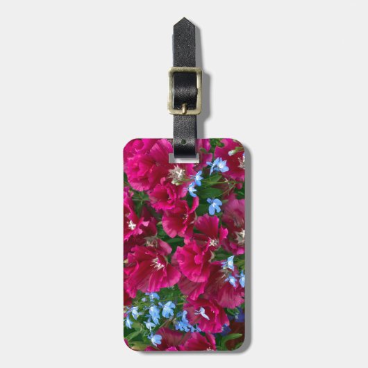 ゴデティアとロベリアの贈り物 ラゲッジタグ (正面縦)