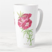 ゴデティア背の高いラテマグ カフェラテマグ (右アングル)