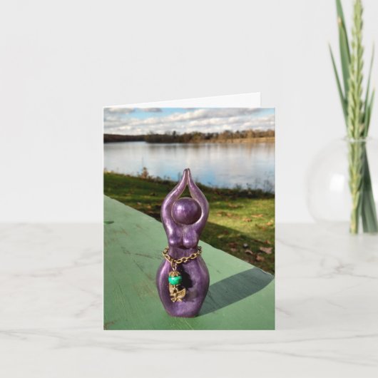 ゴドス・アット・ザ・リバー カード (正面)