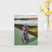 ゴドス・アット・ザ・リバー カード (黄色い花)