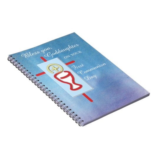 ゴドド娘，第一聖餐式，ターコイズ ノートブック (右側)
