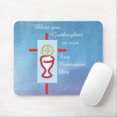 ゴドド娘，第一聖餐式，ターコイズ マウスパッド (マウス)