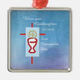 ゴドド娘，第一聖餐式，ターコイズ メタルオーナメント