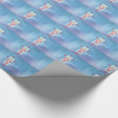 ゴドド娘,第一聖餐式,ターコイズ ラッピングペーパー (コーナー)