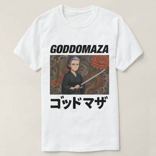 ゴドマザアニメティー Tシャツ (デザイン正面)