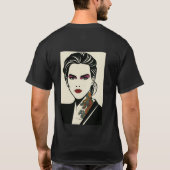 ゴドマザイースト1985ポイント5ブラックティー Tシャツ (裏面)