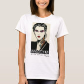 ゴドマザイースト1985白ティードラゴンネックタット Tシャツ (正面)