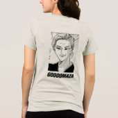 ゴドマザクラシックスタイル トライブレンドTシャツ (裏面)