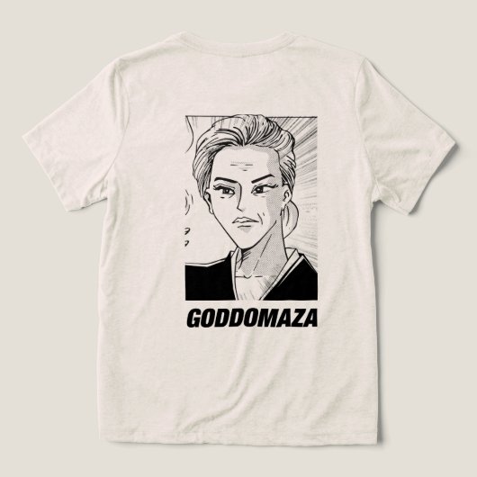 ゴドマザクラシックスタイル トライブレンドTシャツ (デザイン裏面)