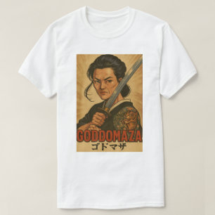 ゴドマザサムライ映画ポスター2 Tシャツ