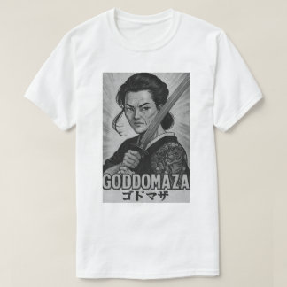 ゴドマザサムライBWポスター Tシャツ