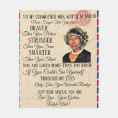 ゴドマザーフリースブランケット フリースブランケット (正面)