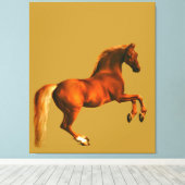 ゴドルフィン・アラビアの孫 キャンバスプリント (インサイチュ (ウッドフロア))