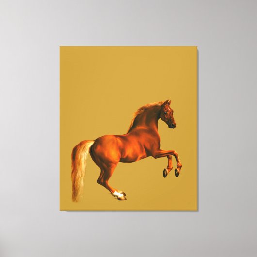 ゴドルフィン・アラビアの孫 キャンバスプリント (正面)