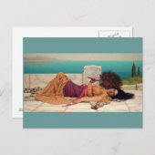 ゴドワードの夢を見るギリシャの婦人 ポストカード (正面/裏面)