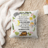 ゴドーターギフトやる気を起こさせる勇気付けられる クッション (ブランケット)