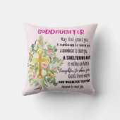 ゴドーターギフトやる気を起こさせる勇気付けられる クッション (裏面)