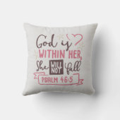 ゴドーターギフトやる気を起こさせる勇気付けられる クッション (裏面)