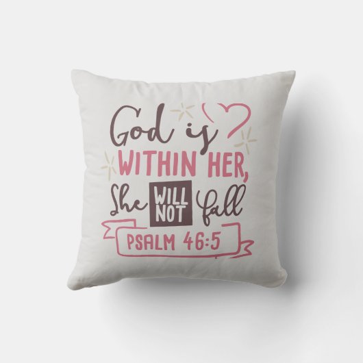 ゴドーターギフトやる気を起こさせる勇気付けられる クッション (裏面)