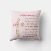 ゴドーターギフトやる気を起こさせる勇気付けられる クッション (裏面)