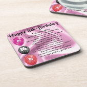 ゴドーター・ポエム16誕生日 コースター (左側)