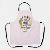 ゴドー10代のドギフト – パーソナライズされた Proverb引用文 エプロン (正面)