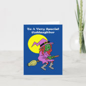 ゴド娘かわいい漫画の魔女ハロウィーン シーズンカード (正面)