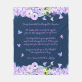 ゴド娘フリースブランケット フリースブランケット (正面)