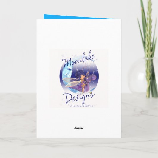 ゴド娘誕生日カード – かわいこちゃんパイロングストッキング カード (裏面)