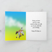 ゴド娘誕生日カード – かわいこちゃんパイロングストッキング カード (内部)