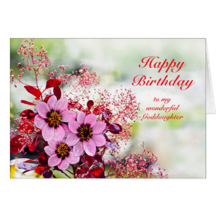 ゴド娘誕生日ピンクの花