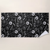 ゴニーのアイコンのパターン ビーチタオル (正面)