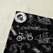 ゴニーのアイコンのパターン ビーチタオル (インサイチュ)