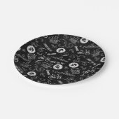 ゴニーのアイコンのパターン ペーパープレート (アングル)