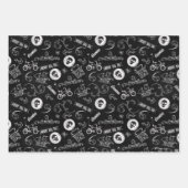 ゴニーのアイコンのパターン ラッピングペーパーシート (正面)