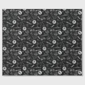 ゴニーのアイコンのパターン ラッピングペーパー (フラット)