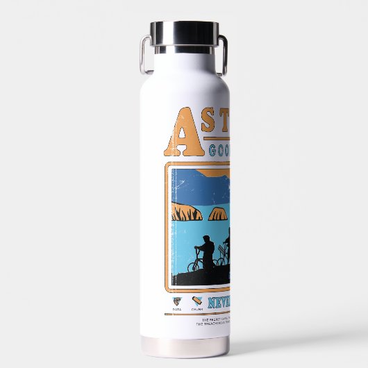 ゴニーのシルエットAstoria Goondocks ウォーターボトル (正面)